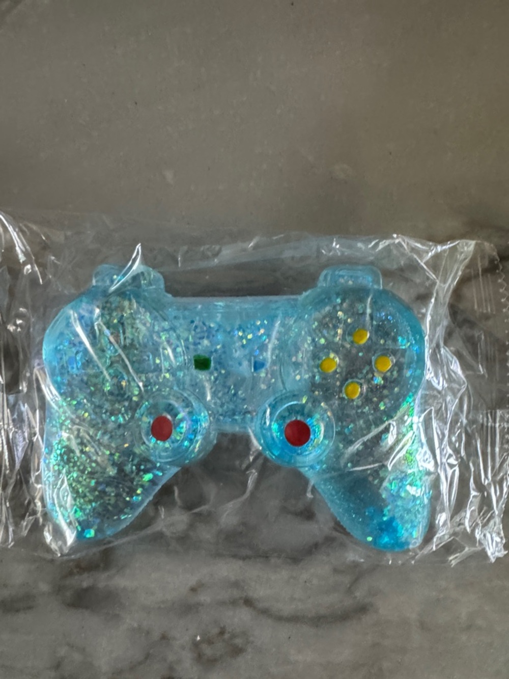 Kids Blue Glitter Game Controller Toy - Unbranded